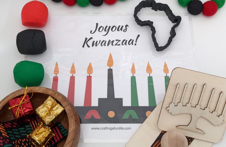Kwanzaa playdough activities