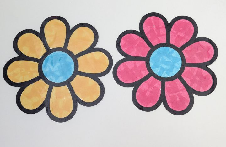 butterfly suncatcher craft for kids
